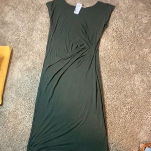 Olive Green Dress